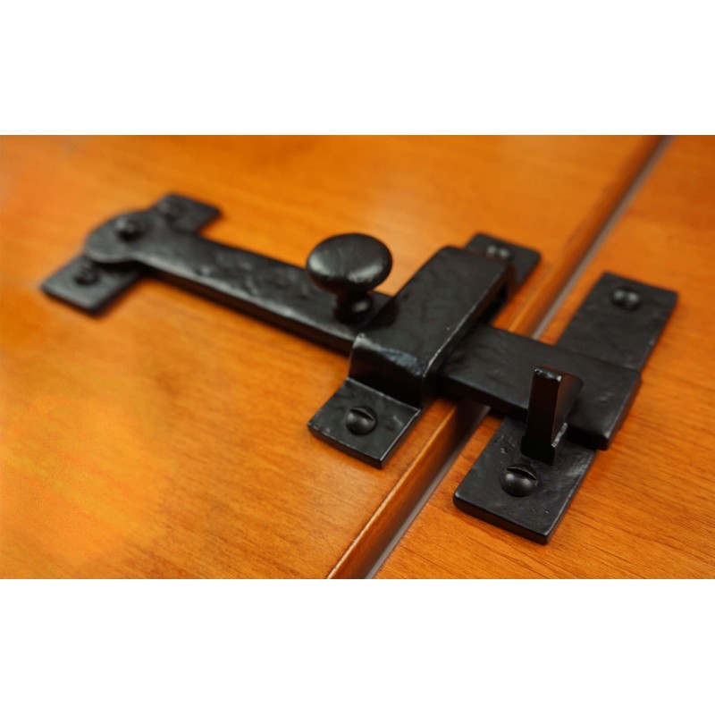 Iron Valley - 7.5" Gate Drop Bar w/Knob (Lever Latch)