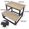 Step Stool for Adults Kids,Closet Sturdy Step Stool, Heavy Duty