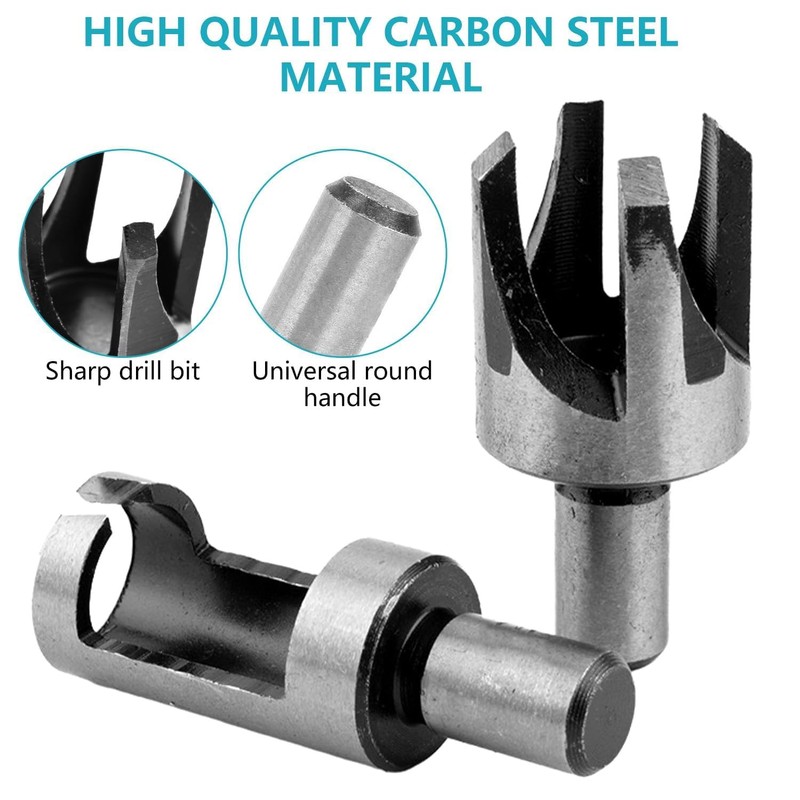 Self Centering Drill Bits 1/8 Inch, 3/32 Inch, 7/64 Inch,