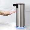 LAOPAO Soap Dispenser, Rechargeable Automatic Soap Dispenser Stainless Steel Touchless