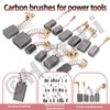 Hilitchi 69Pcs 23 Sizes Electric Motor Carbon Brushes Graphite Carbon