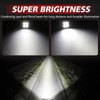 LTEODCHEW LED Cubes 3 Inch Light LED Pods CREE Offroad