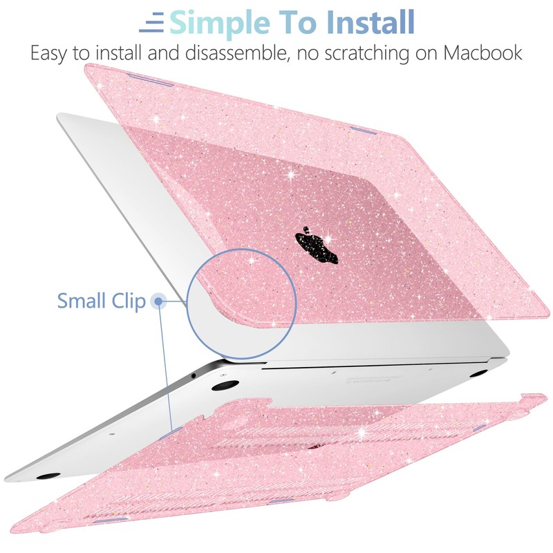 MEEgoodo Case for MacBook Air 13 inch 2021 2020 2019