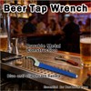 Draft Beer Tap Wrench with Long Handle,Spanner for Installation &