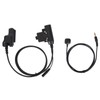 U94 PTT Adapter Durable Portable Military Intercom Headset Adapter for
