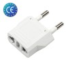 2 x US Travel Adaptor Plug Adapter USA China Canada
