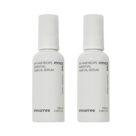 Innisfree [1 + 1] My Hair Recipe Essential Oil Serum 100mL 2-Pack / 이니스프리 [1 + 1] 마이 헤어 레시피 에센셜 오일 세럼 100mL 2입