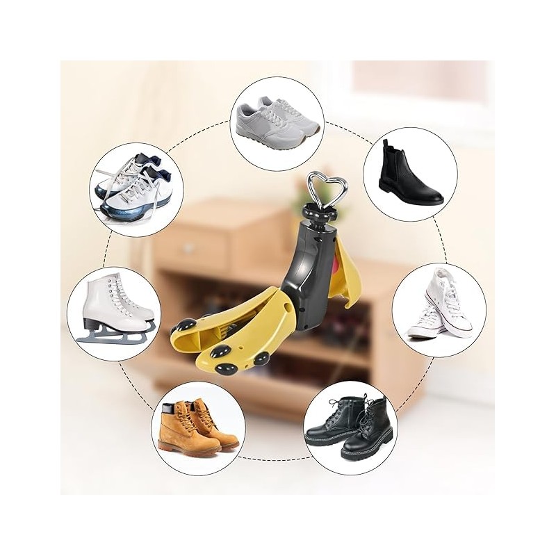 UHIAGREE Shoe Stretcher Women Men, Boot Stretcher, Adjustable Unisex Boot