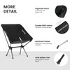 CAMEL CROWN Portable Camping Chair Folding Compact Lawn Lightweight Backpacking