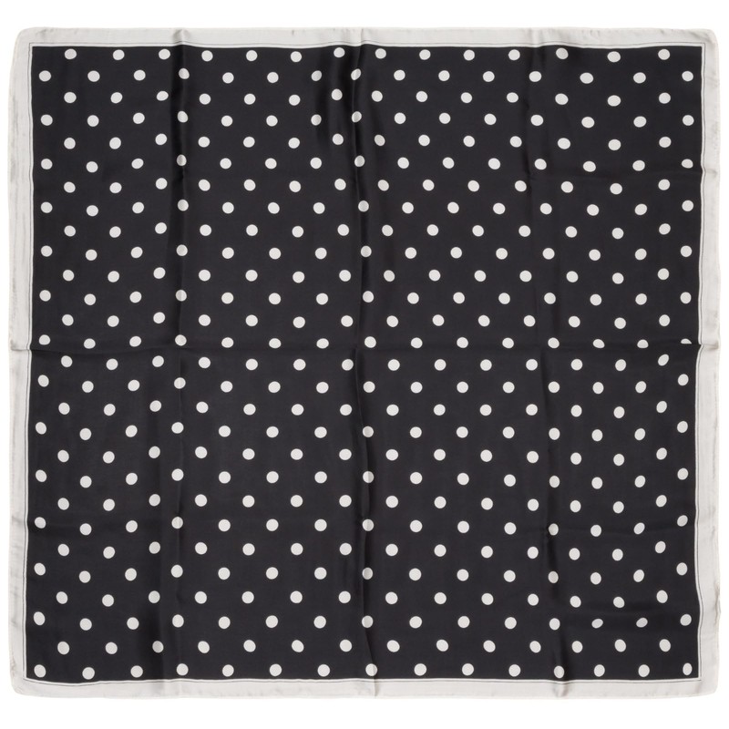 styleBREAKER 01016234 Women's Neckerchief with Dots Pattern, Square Polka Dots,