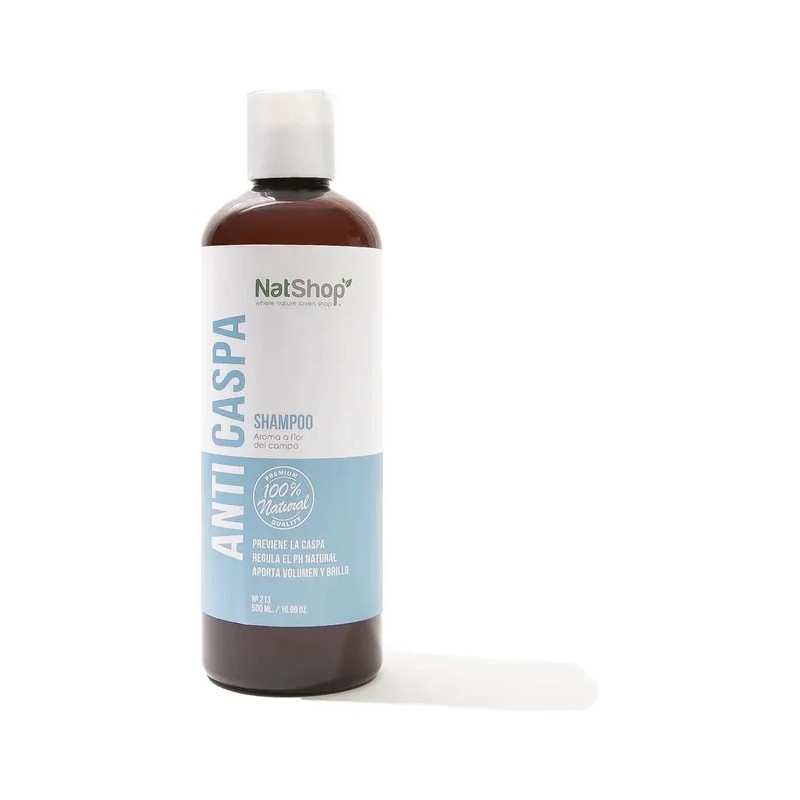 Shampoo Anticaspa Con Ingredientes Naturales De 500ml