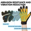 Vgo... Cut Resistant Gloves,Safety leather Work Gloves,Mechanic Gloves,HPPE Anti-cut Liner,Hand