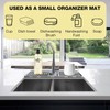 Faucet Mat for Kitchen Sink – Adjustable Silicone Sink Splash