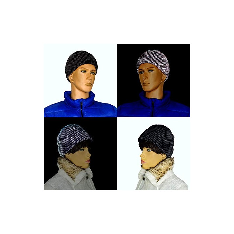 REALflex Reflective Beanie Hat for Men, Women, Children and Seniors