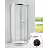 AUGREX Low Profile Shower Drain Base with 1-1/2" Reducer Pipe