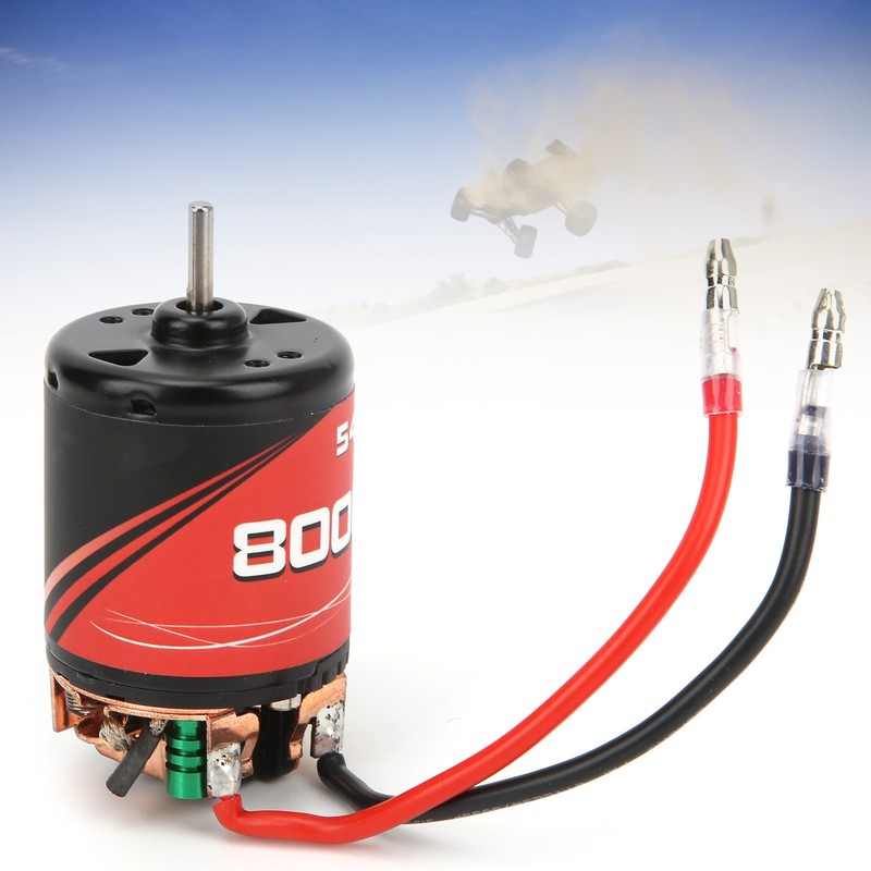 BAGGEE 540 Waterproof Brushed Motor 55T 8000KV for 1/10 RC