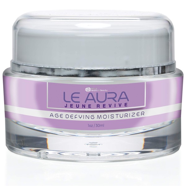 Le Jeune Ageless Aura Revive - Age Defying Moisturizer - Anti Aging Night Cream - Feel the youth and beauty return to your skin each night as you treat your face with our gentle yet potent skin cream