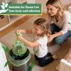 Vosyinm Small Trash Bags 1.2 Gallon, 120 Count Bathroom Garbage