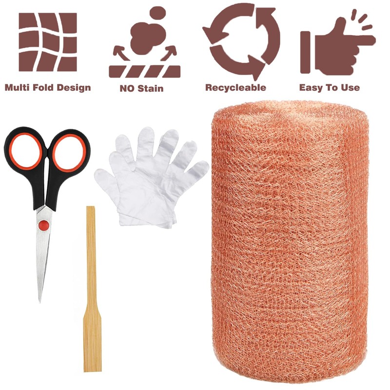 Copper Mesh Rodent Control Copper Wool for Rodent Control Mesh