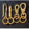 Kondo Key Chain, Brass Belt Hook, Made in Japan, Fashionable,