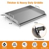 Barbqtime Griddle for Gas Grill, Universal Fry Griddle Flat Top