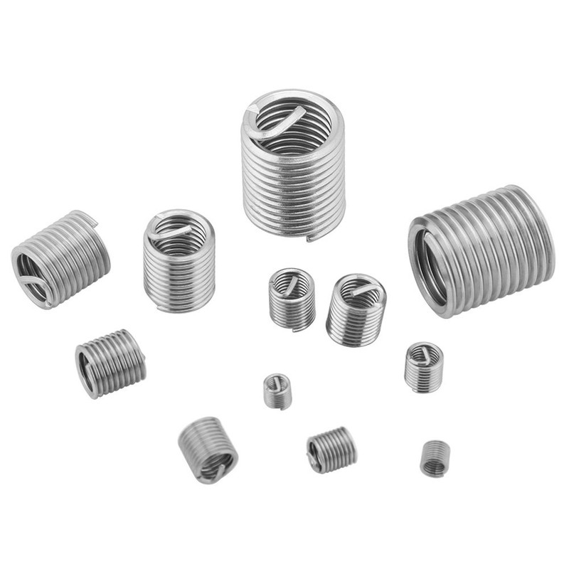 Thincol Kit de Reparación de Roscas, 60 Piezas, Inserto de