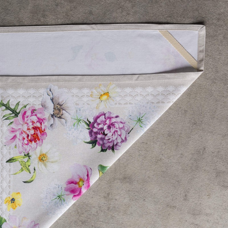 Maison d' Hermine Pivoine, 100% Cotton, Set of 3 Multi-Purpose