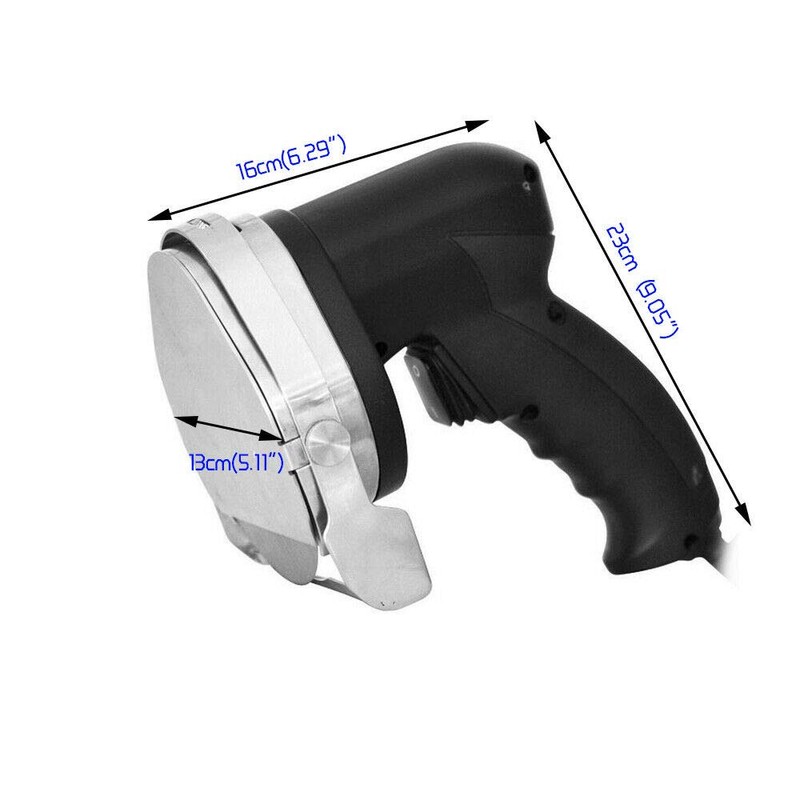 Ergonomically Designed Hand Held Kebab Slicer, 80W 420 And 304