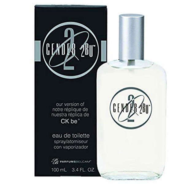 PB ParfumsBelcam Gender 2 B U version CK be, 3.4 fl oz EDT Spray
