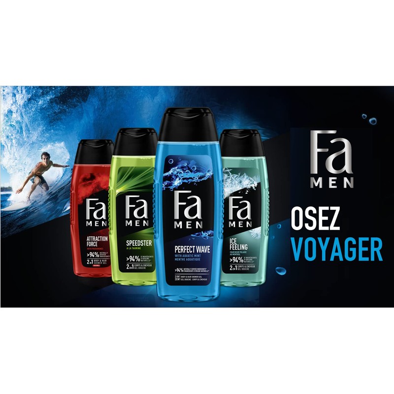 Fa Men - Shower Gel for Men - Extreme Cool