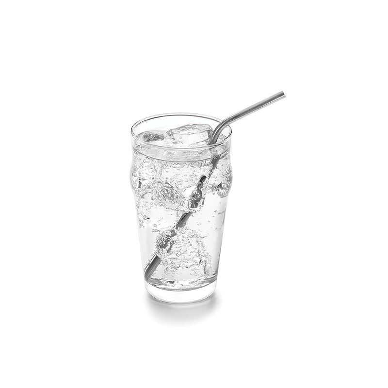 Outset 76622 Stainless Steel Bent Reusable Straws, 1 x 3.5
