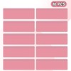 Guided Reading Highlight Strips,10 Pack Pink Overlays with Line, Bookmark
