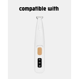 uijino Mcbazel Pet Micro Precision Trimmer Charger Compatible with Paw Trimmers for Dog's Feet, 3.3ft Power Cord, 1 Cleaning Brush