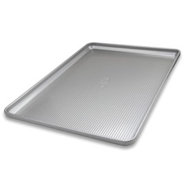 USA Pan Bakeware Heavy Duty Extra Large Sheet Pan Warp Resistant Nonstick Baking Pan, Aluminized Steel