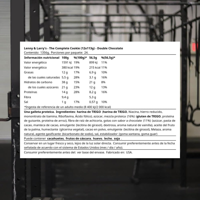 Lenny & Larry'S Cookie Double Chocolate Cookie 4 Oz