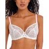 Freya Offbeat Plunge Bra White White 30E