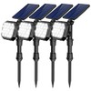 ROSHWEY Solar Outdoor Lights, 22 LED 700 Lumens Bright Solar