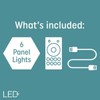 GE Lighting LED+ Color Changing Light Panel Kit (6-Pack) (93129897)