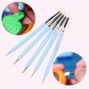 DIYOOHOMY 9 Pcs Polymer Clay Tools, Ball Stylus Silicone Sculpting