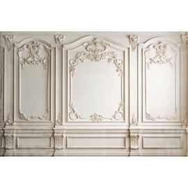 Kate 7×5ft Retro Indoor Backdrop Photography European Style Gypsum Pattern Background Classic Portrait Background Photography Studio Props Picture Video