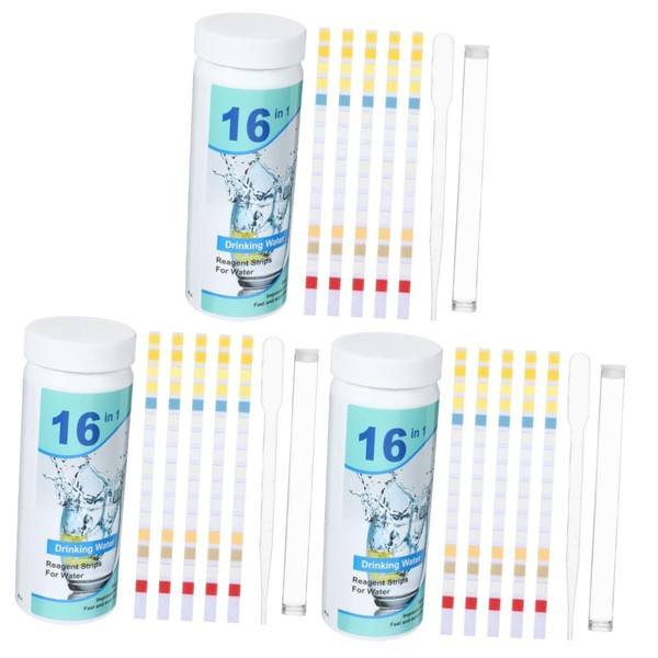 ULTECHNOVO 300pcs Water Quality Testing Strips Easy Use Drinking Water