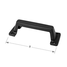 Black PVC Door Garage Handle
