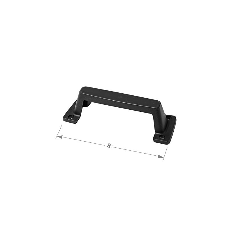Black PVC Door Garage Handle