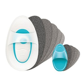 SHOP-STORY - SMOOTH AWAY VIBE : Vibrating Exfoliating Hair Removal Gloves Kit