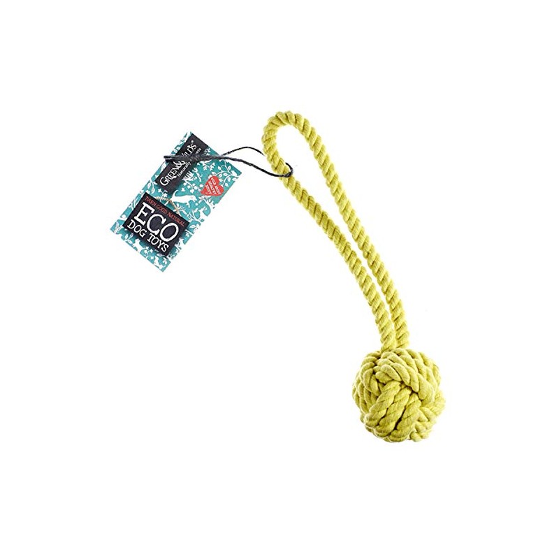 Eco Dog Toy - Green & Wilds - Rope Ball