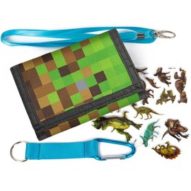 Kids Wallet for Boys Girls- Kids Trifold Wallets Ages 4-18, Cute Kawaii Brick Wallet For Boys, Children Wallet for Birthday Graduation Gifts