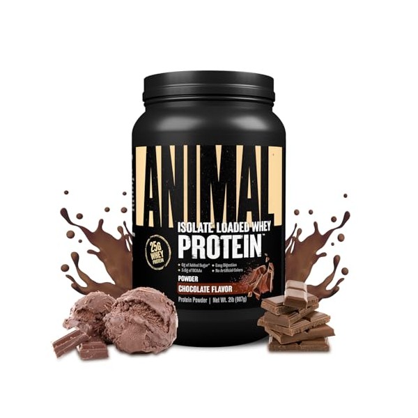 Animal Animal Whey Isolate Protein Powder - Loaded for Pre