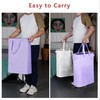 efluky Slim Laundry Basket, Narrow Laundry Hamper with Handles, Collapsible
