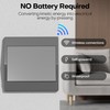 GLOBELEC Wireless Light Switch and Receiver Kit,Self-Powered(No Battery Required),Kinetic Remote