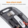 Bluetooth Wireless Mouse BT1 BT2 2.4GHz 3 Mode Silent Adjustable